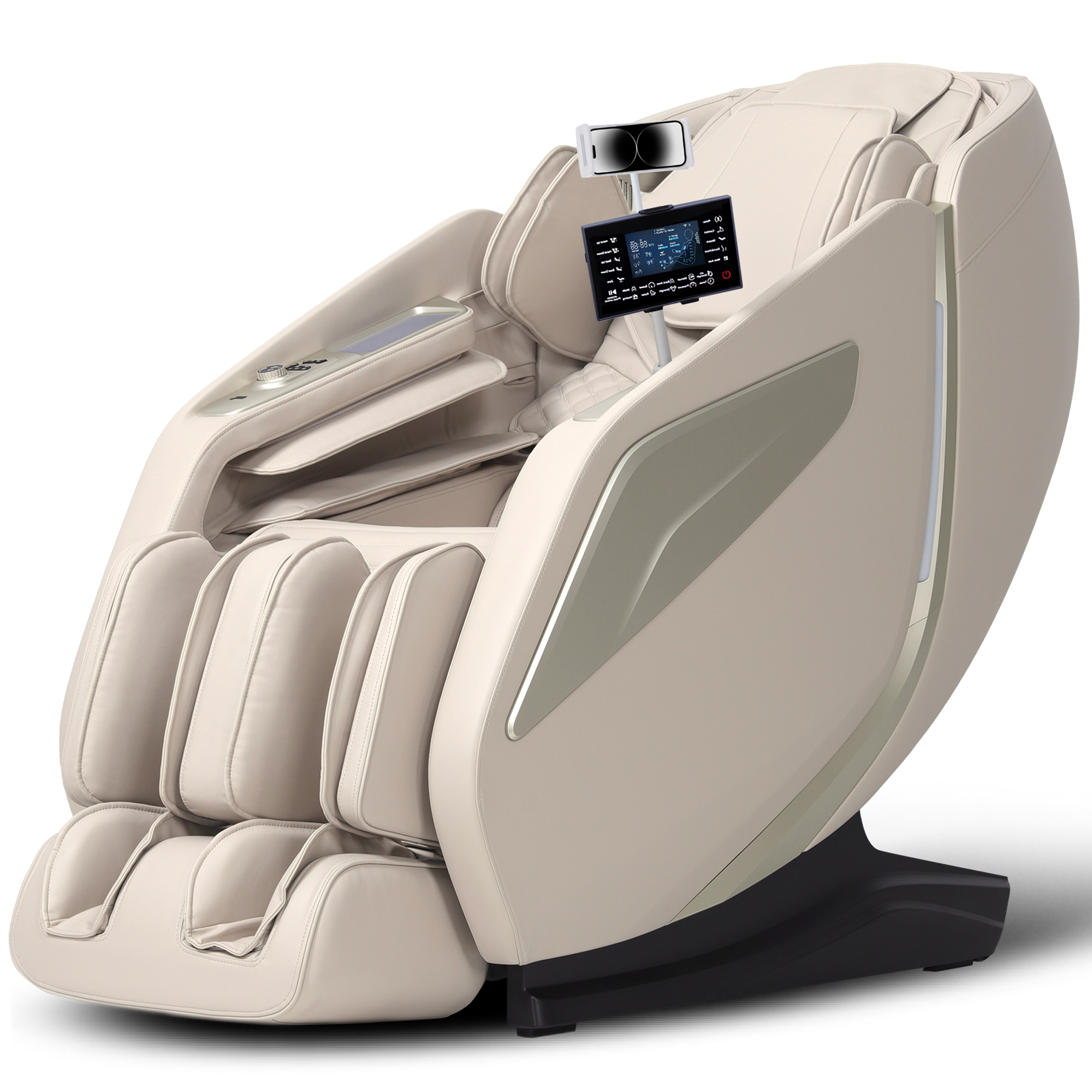 4D Massage Chair: Full Body Zero Gravity Massage Chair Full Body SL Track Chair Massage