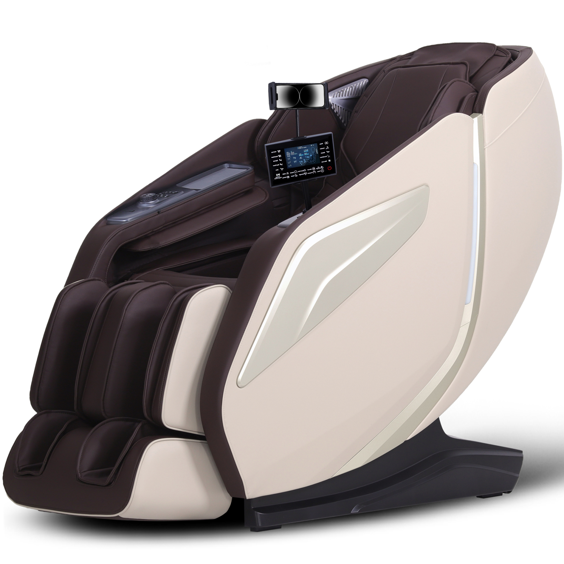 4D Massage Chair: Full Body Zero Gravity Massage Chair Full Body SL Track Chair Massage