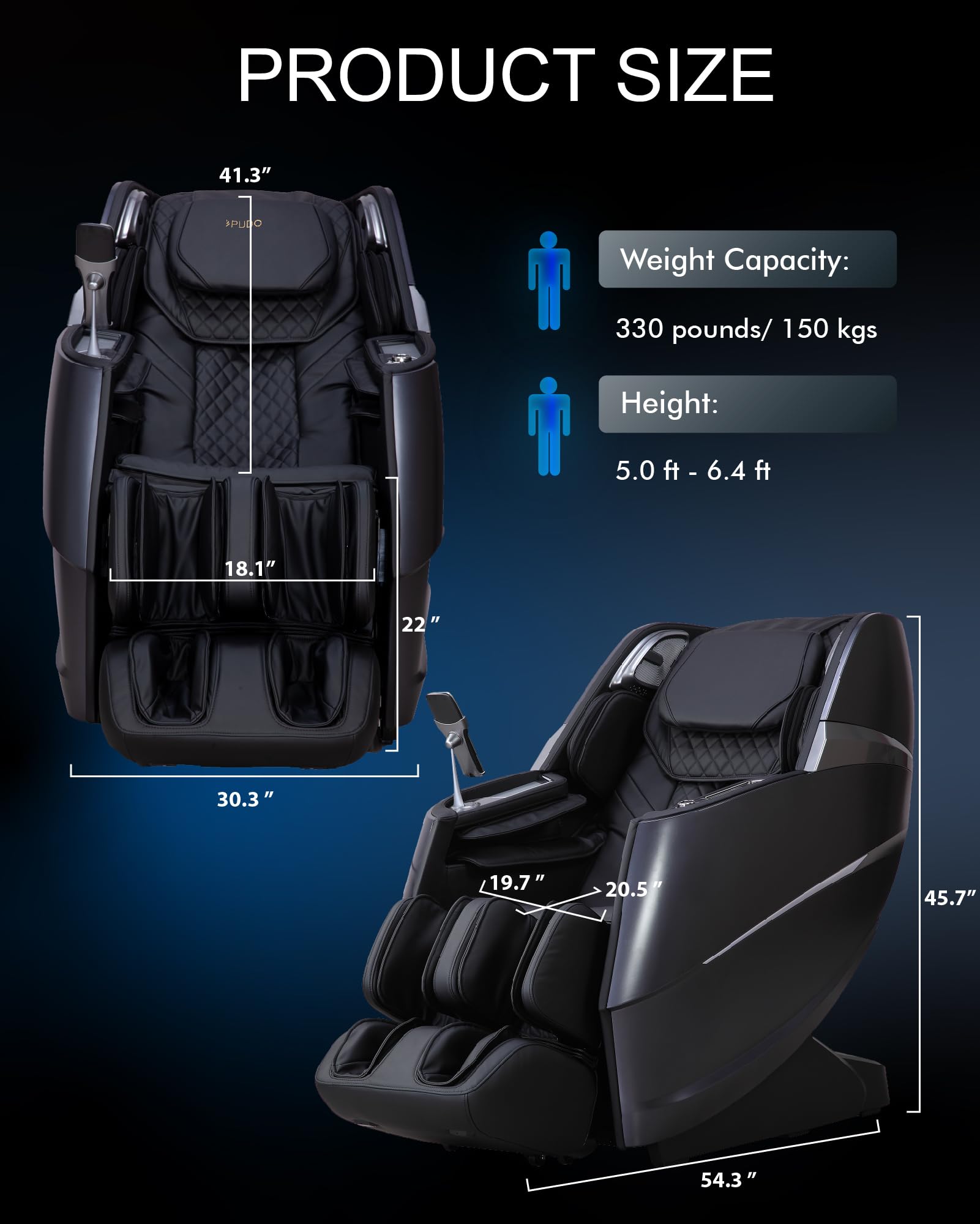 Upgrade 4D Massage Chair Zero Gravity | Massage Chair Full Body and Recliner AI Voice Control Auto Legrest Calf & Foot Rollers Heated | Program Customization