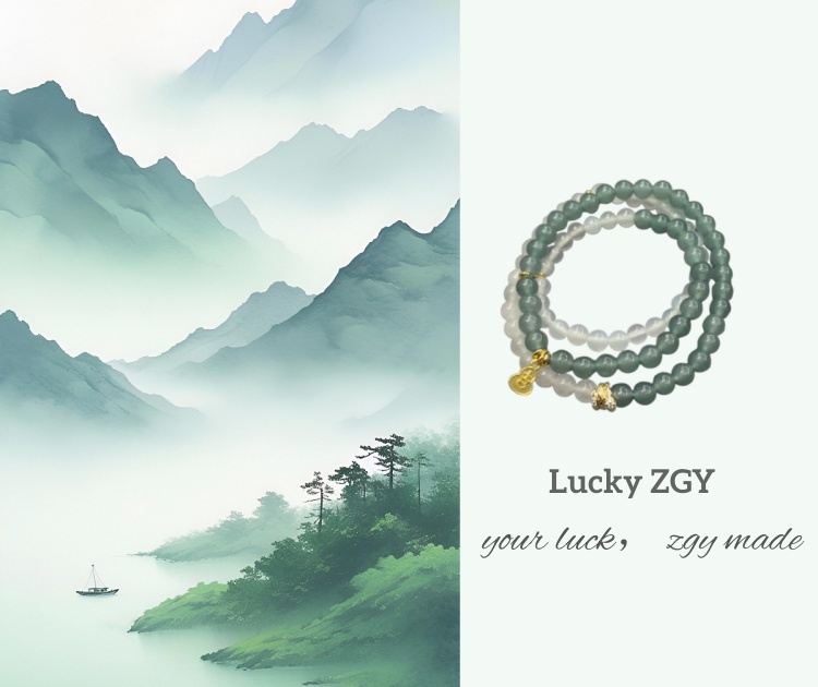 mountains crystal bracelet