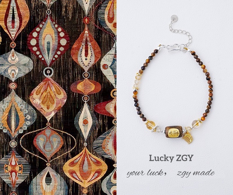 LUCKYZGY  tigers eye bracelet​