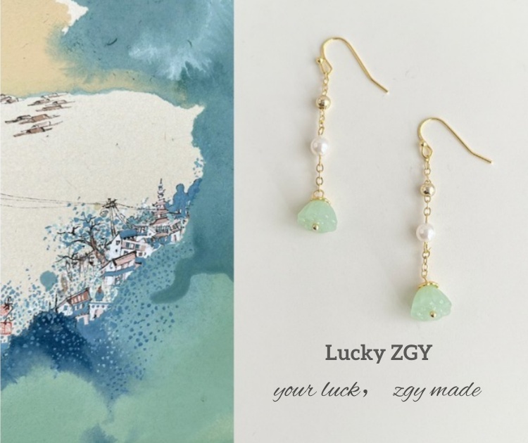 Pearl premium earrings