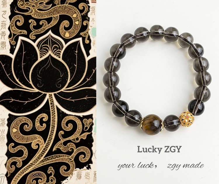Natural energy crystal bracelet transfer bead bracelet