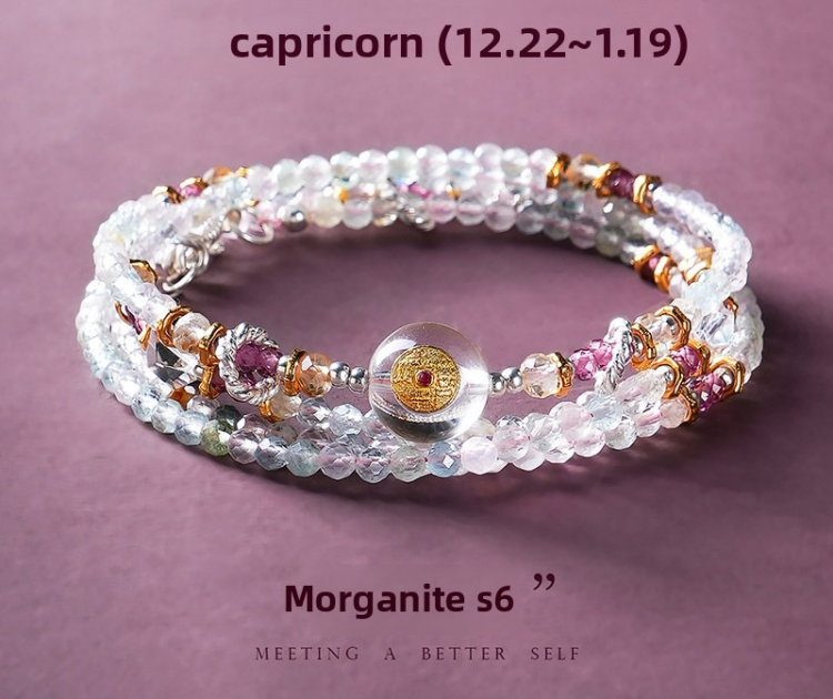 Zodiac Signs Energy Crystal Bracelet