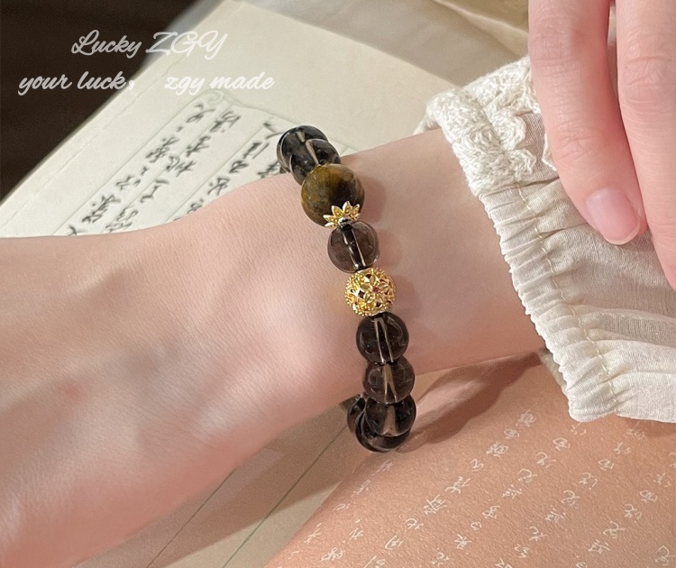 Natural energy crystal bracelet transfer bead bracelet