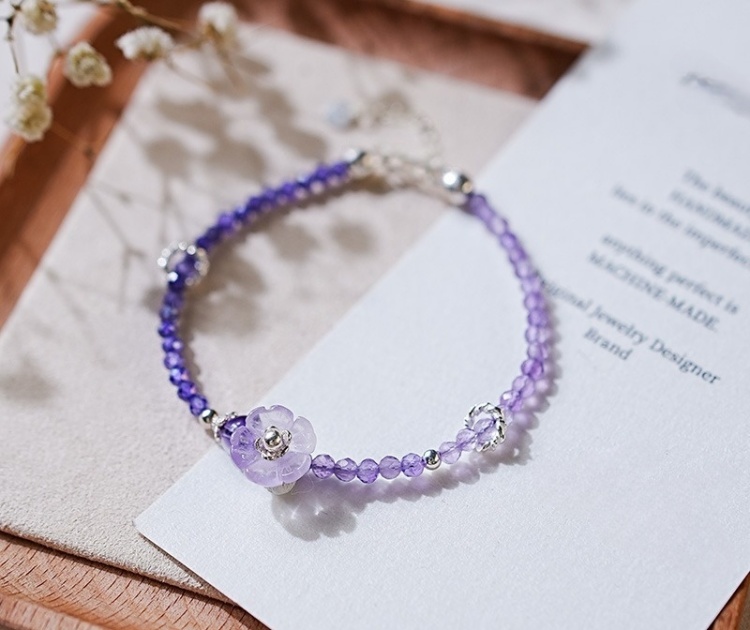 women  amethyst bracelet​