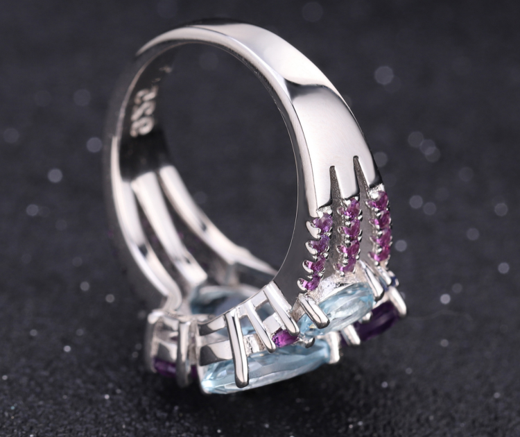 Lucky Z1 Topaz Ring - Confidence·Wealth·Love·Protection-luckyzgy