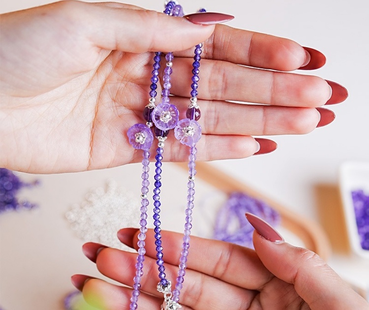 women  amethyst bracelet​