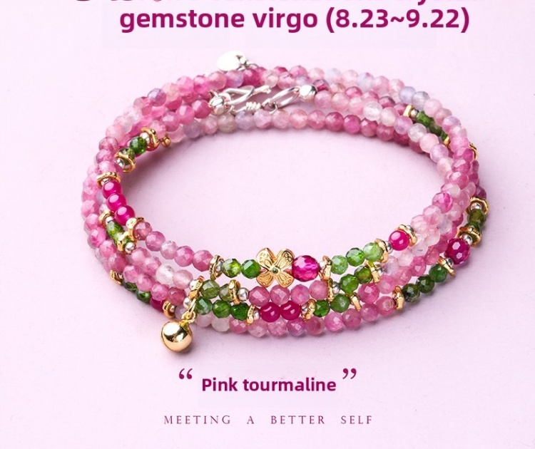 Zodiac Signs Energy Crystal Bracelet