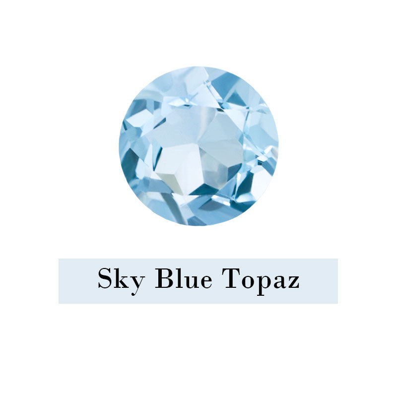 S925 Silver-Topaz rings-gemstone rings-blue topaz ring-topaz ring-luckyzgy