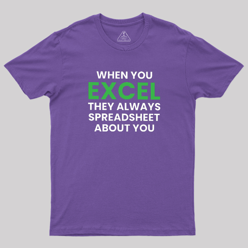 Excel-lent Pun Geek T-Shirt