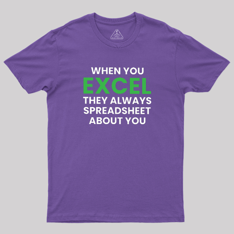 Excel-lent Pun Geek T-Shirt