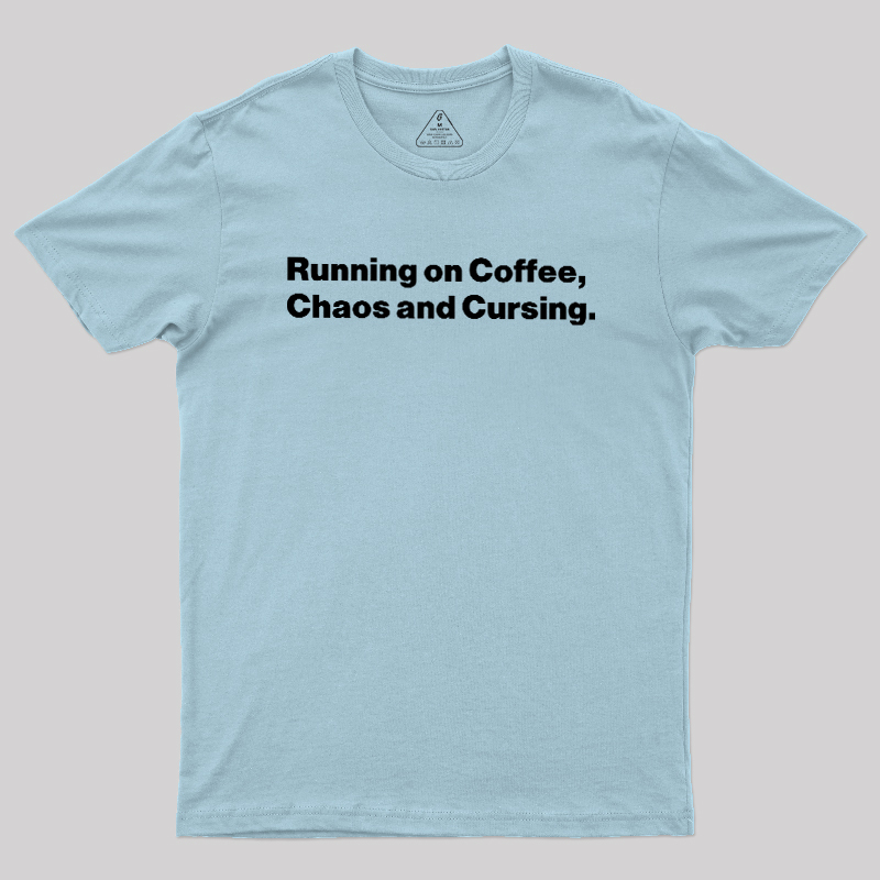 Running on Coffee Geek T-Shirt