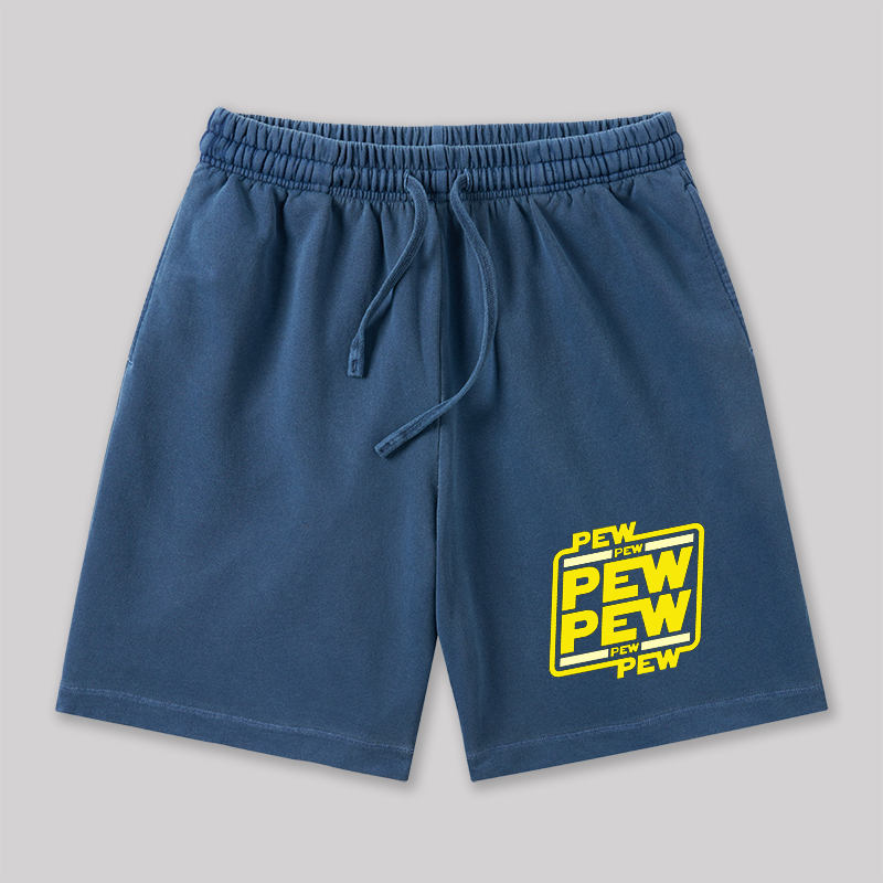 PewPewPew Geeky Washed Shorts