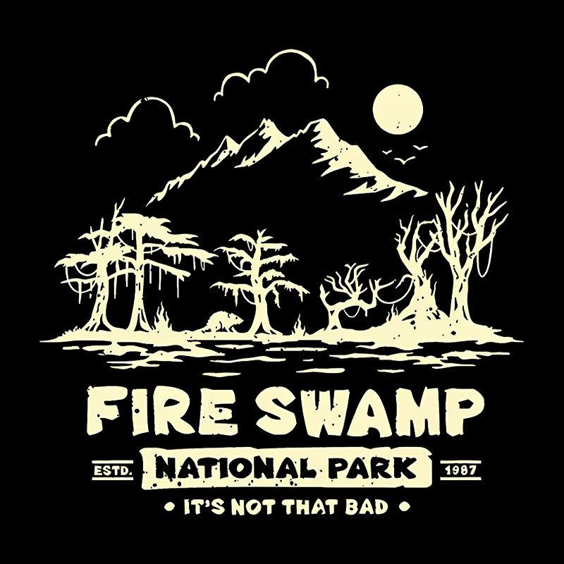 Fire Swamp National Park Geek T-Shirt