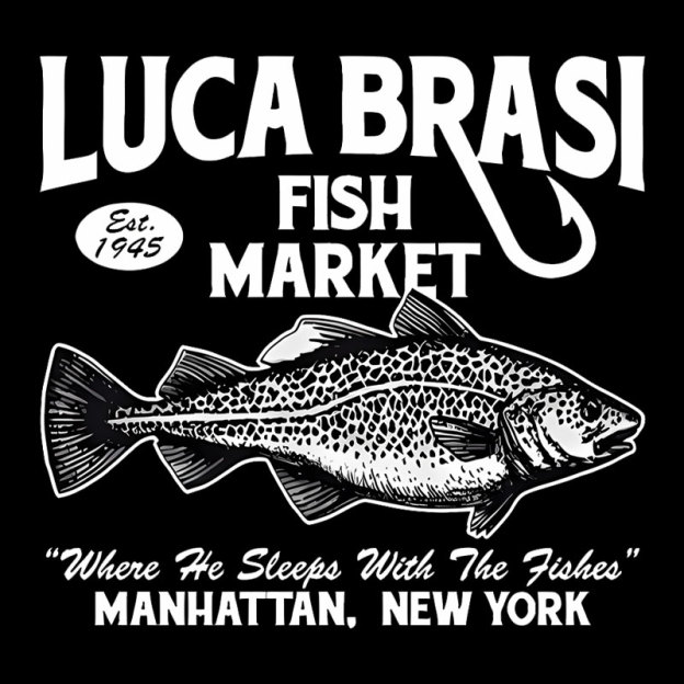 Luca Brasi Fishing Charters Geek T-Shirt