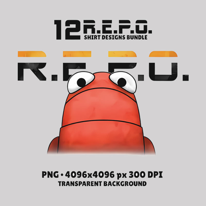 R.E.P.O. Game Funny Meme Geek T-Shirt