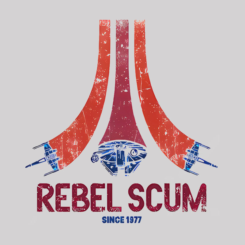 Rebel Scum 1977 Geek T-Shirt
