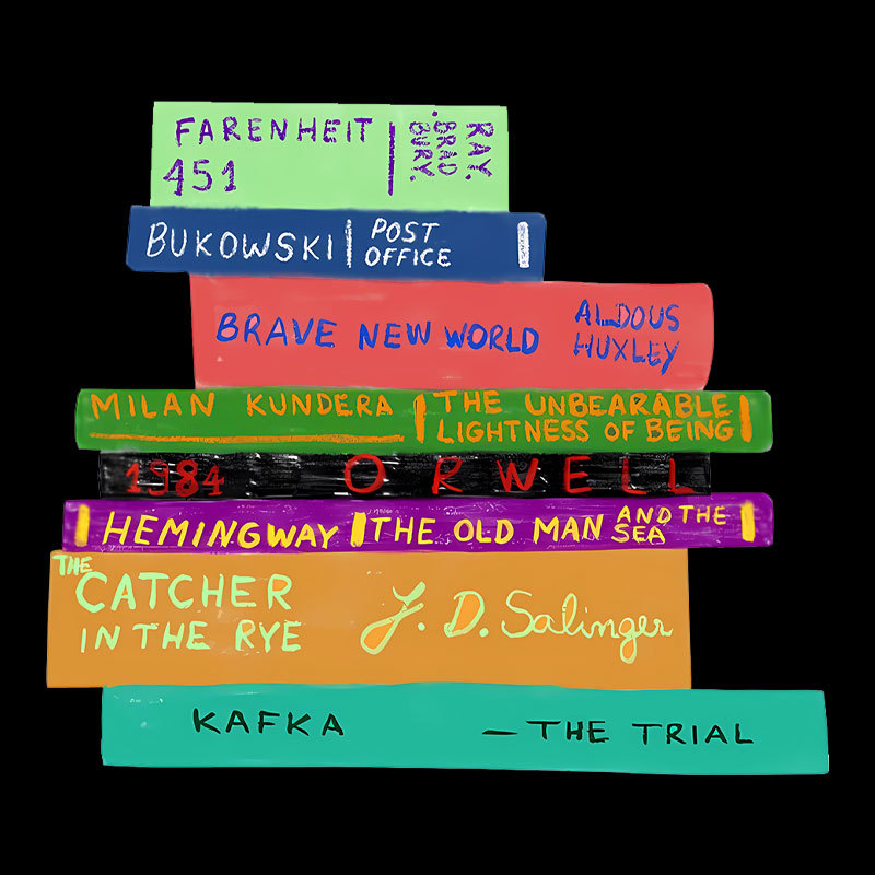 Books Books Books Geek T-Shirt