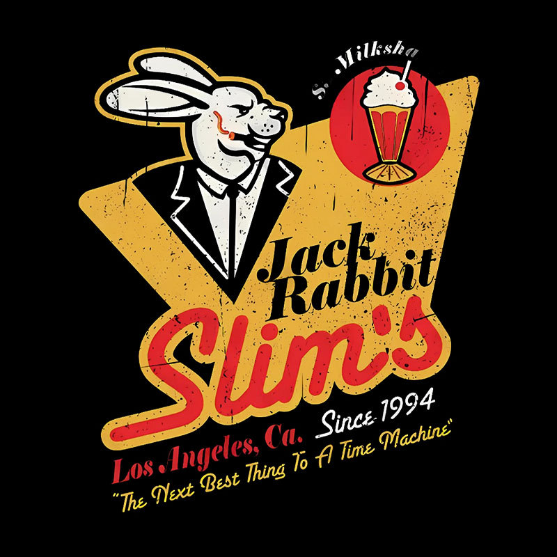 Jack Rabbit Slim's Logo Geek T-Shirt