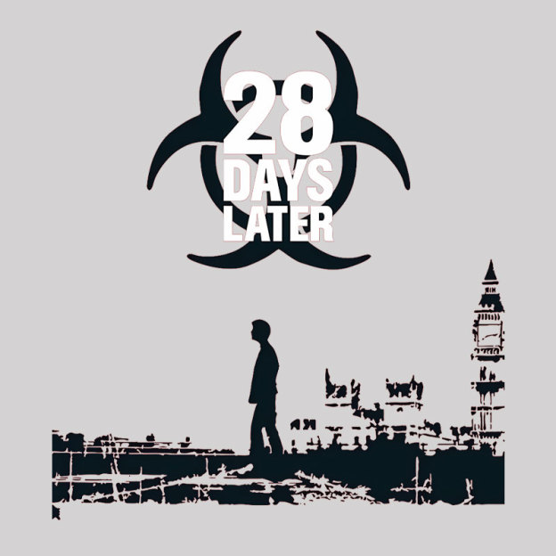 28 DAYS LATER Geek T-Shirt