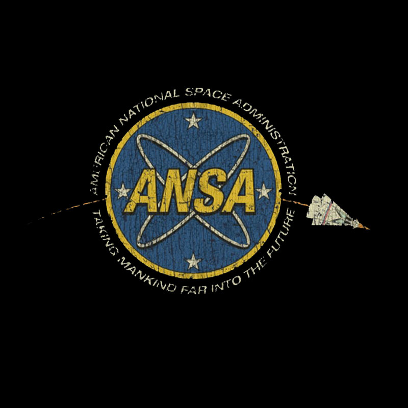 ANSA Into The Future 1968 Geek T-Shirt