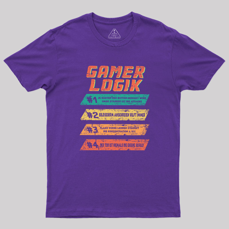 Gamer Logik Geek T-Shirt