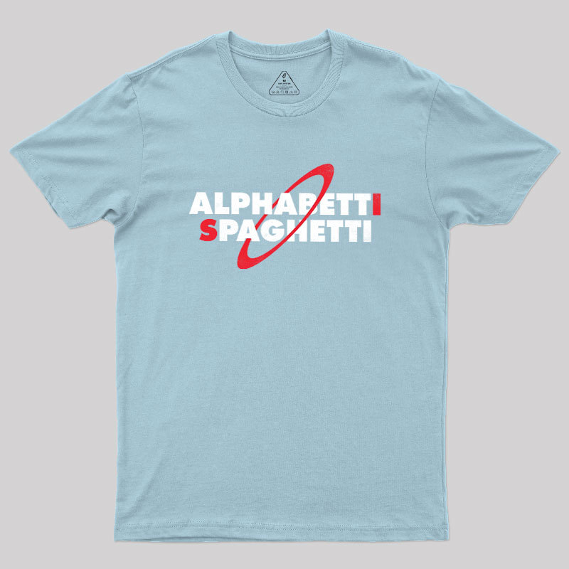 Alphabetti Spagetti Geek T-Shirt
