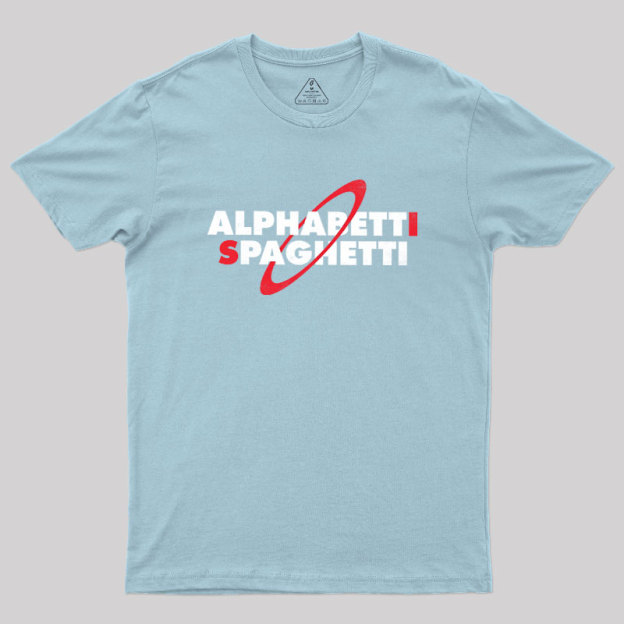 Alphabetti Spagetti Geek T-Shirt