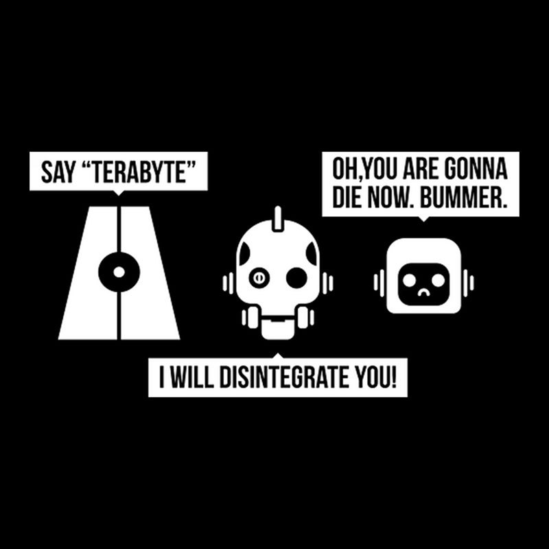 Three Robots Geek T-Shirt
