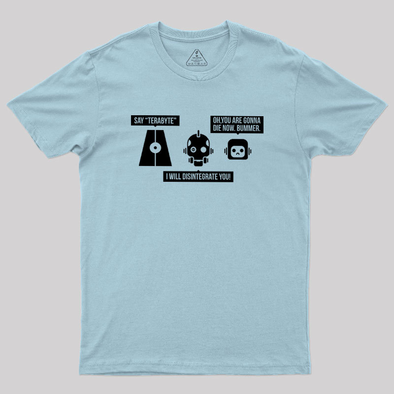Three Robots Geek T-Shirt