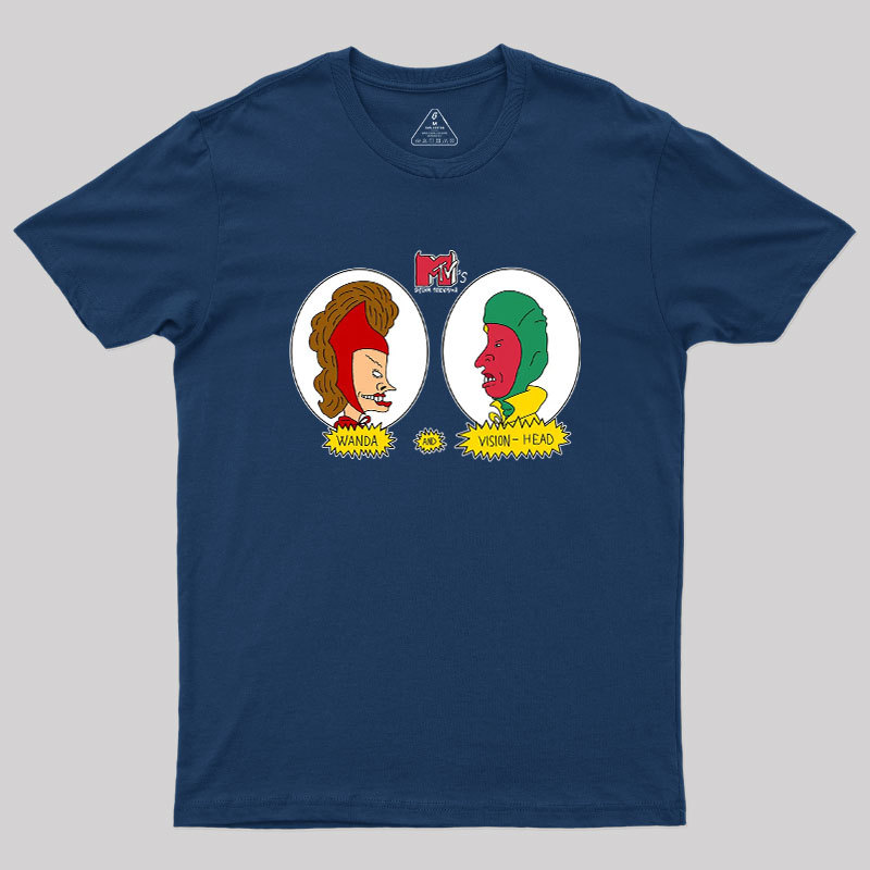 Wanda and visionhead Geek T-Shirt