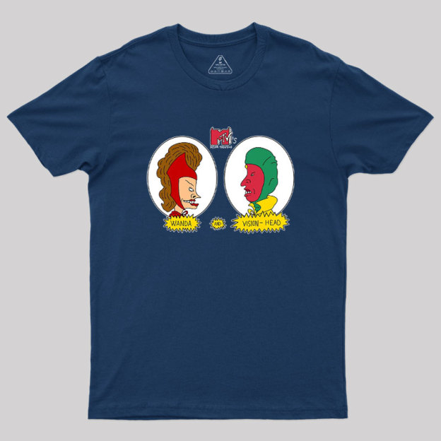 Wanda and visionhead Geek T-Shirt