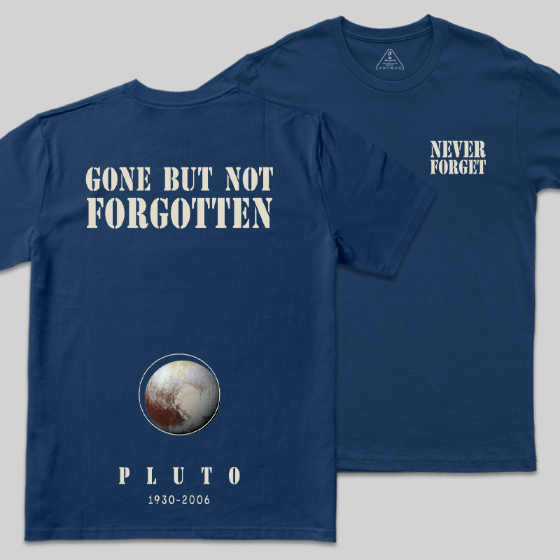 Never Forgot Front and Back Printing Geek T-Shirt