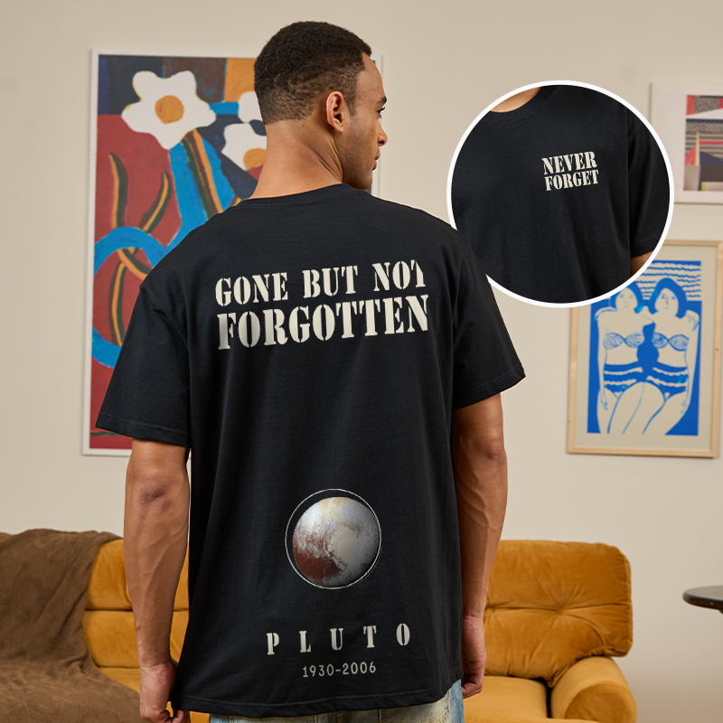 Never Forgot Front and Back Printing Geek T-Shirt