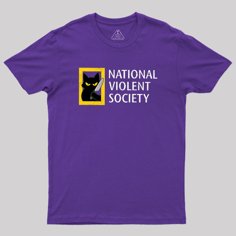National Violent Society Geek T-Shirt