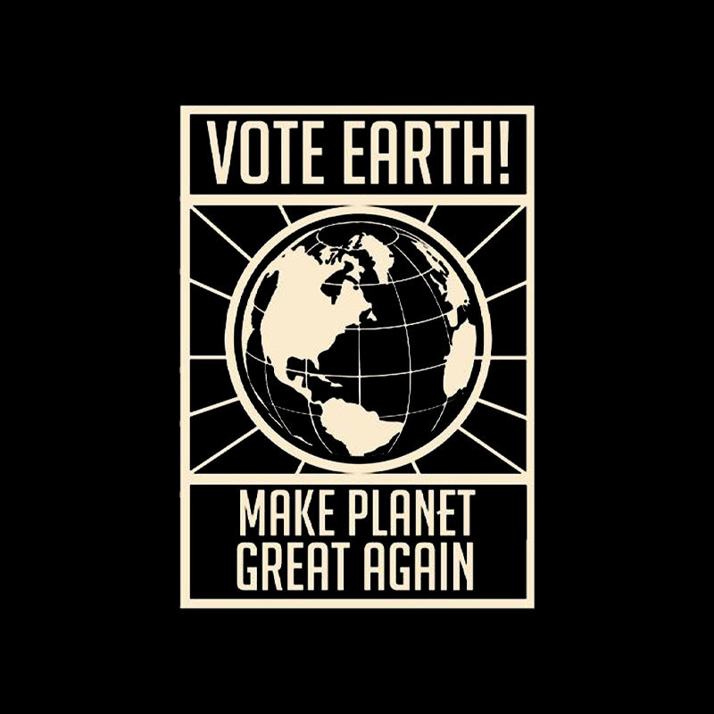 Vote Earth Geek T-Shirt