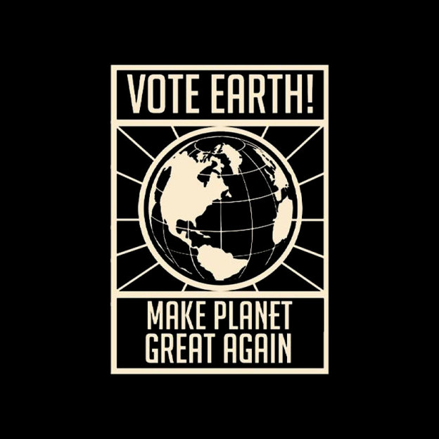 Vote Earth Geek T-Shirt