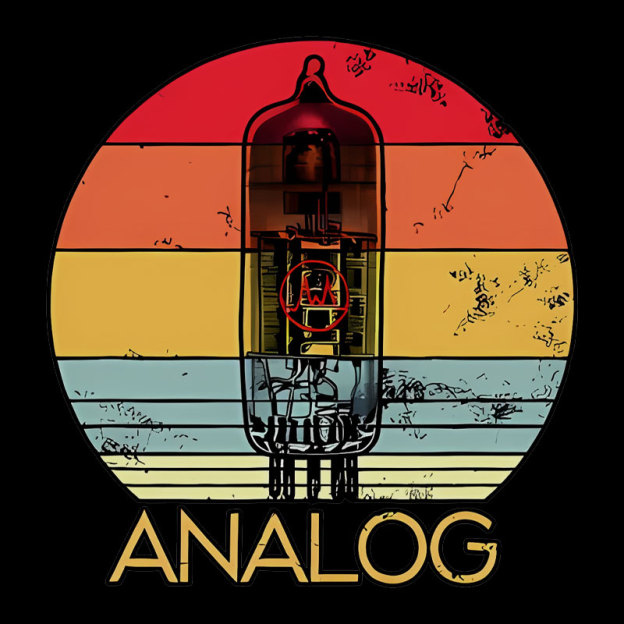 Vacuum Tube Analog Geek T-Shirt