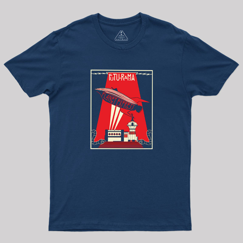 Futurama Mothership Geek T-Shirt