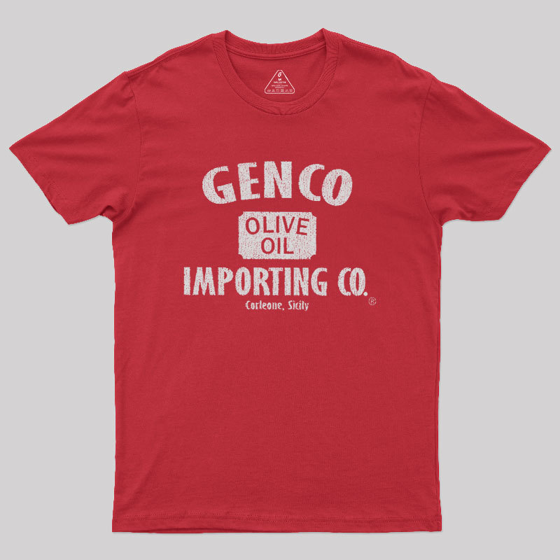 Genco Olive Oil Importing Co Geek T-Shirt