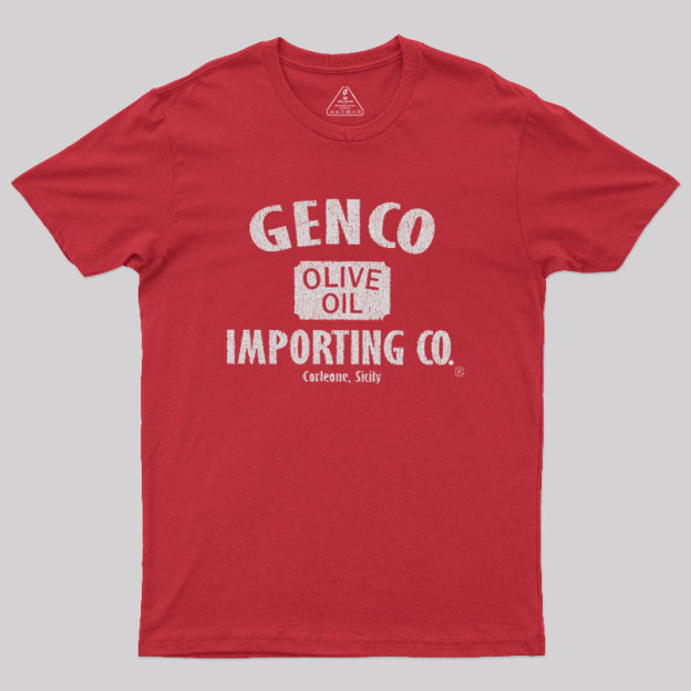 Genco Olive Oil Importing Co Geek T-Shirt