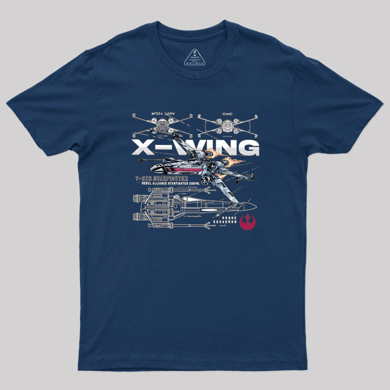 Xwing Rebel Alliance Geek T-Shirt