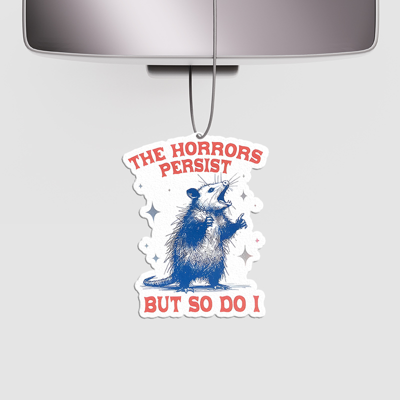 The Horrors Persist Geek Car Air Fresheners