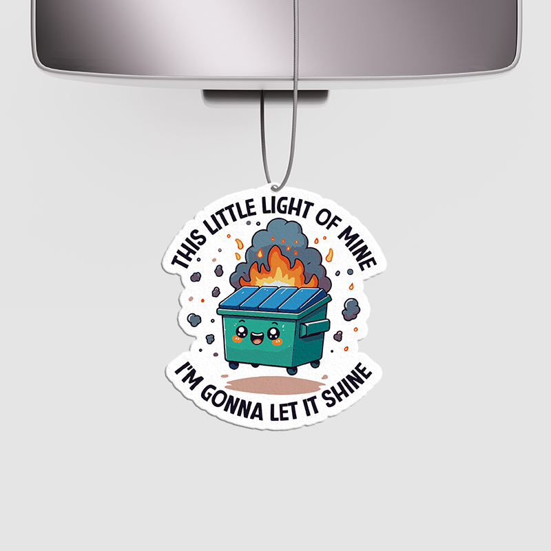 This Little Light Of Mine Geek Car Air Fresheners