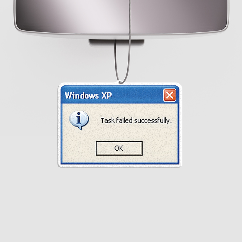 Windows XP Geek Car Air Fresheners