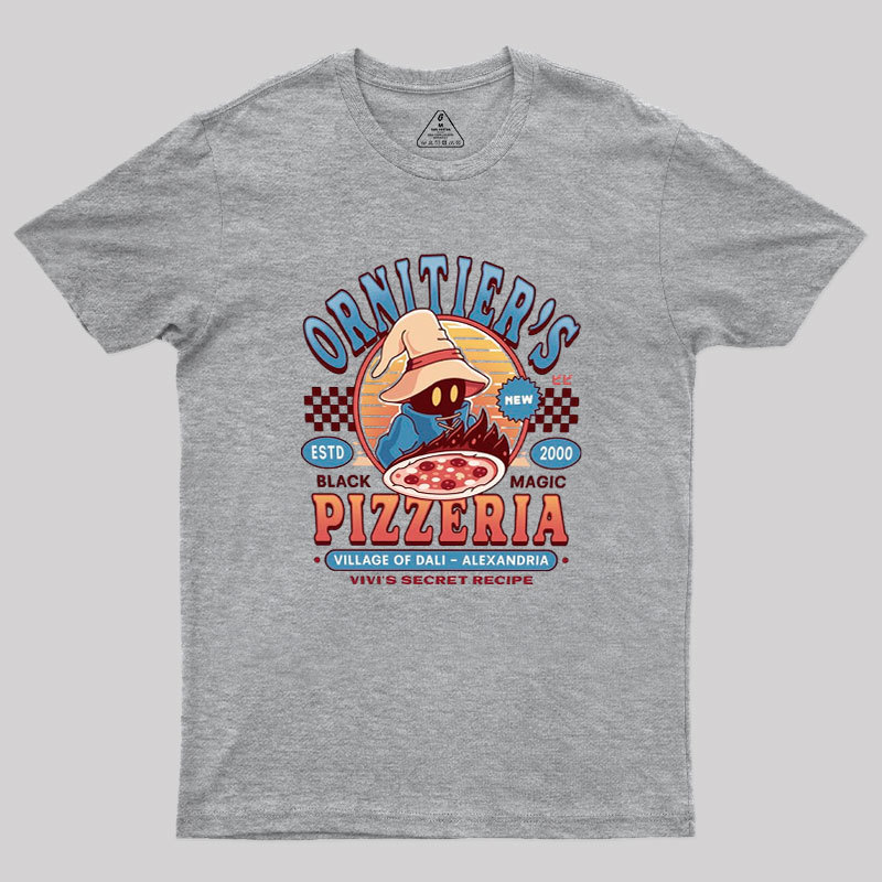 Ornitier Pizzeria Vintage Geek T-Shirt