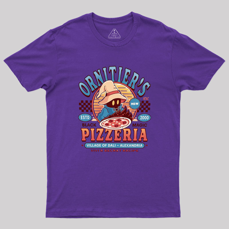 Ornitier Pizzeria Vintage Geek T-Shirt