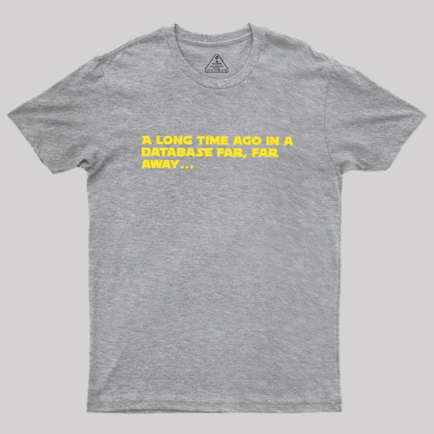 Database Galaxy Geek T-Shirt
