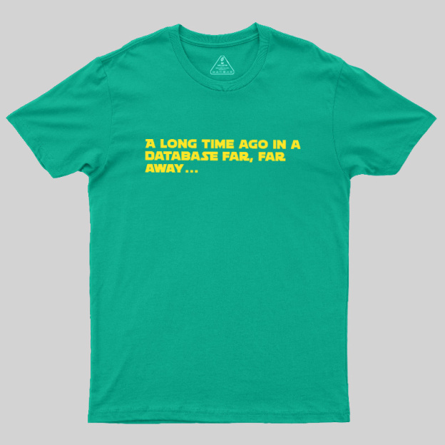 Database Galaxy Geek T-Shirt